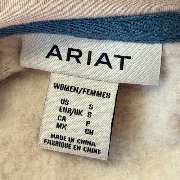 Ariat Women's Logo 2.0 Printed Hoodie in the Agave Southwest print size Small - Picture 3 of 11